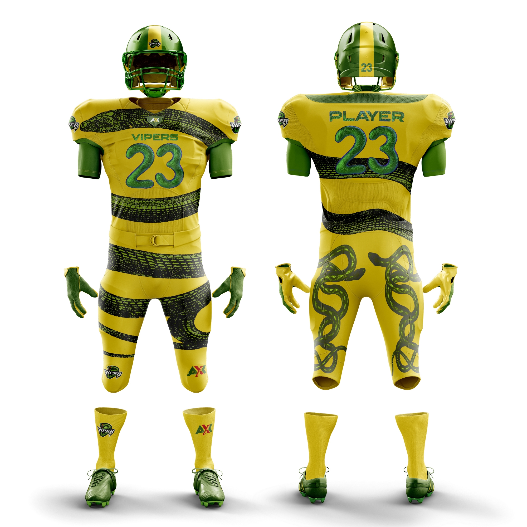 American Football Uniform