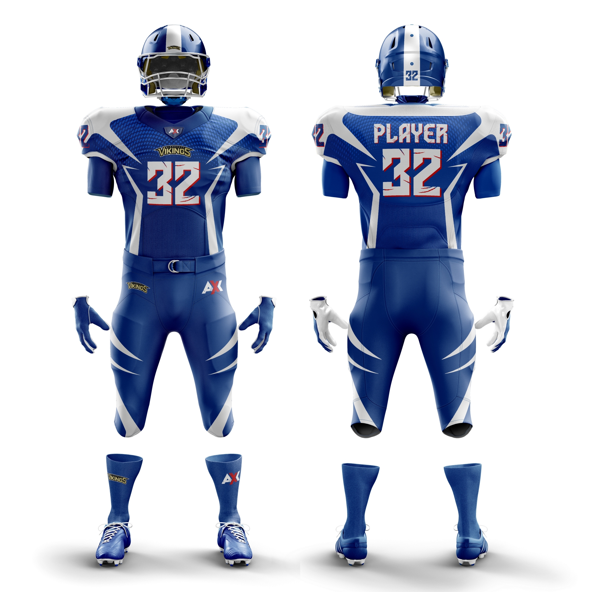 American Football Uniform